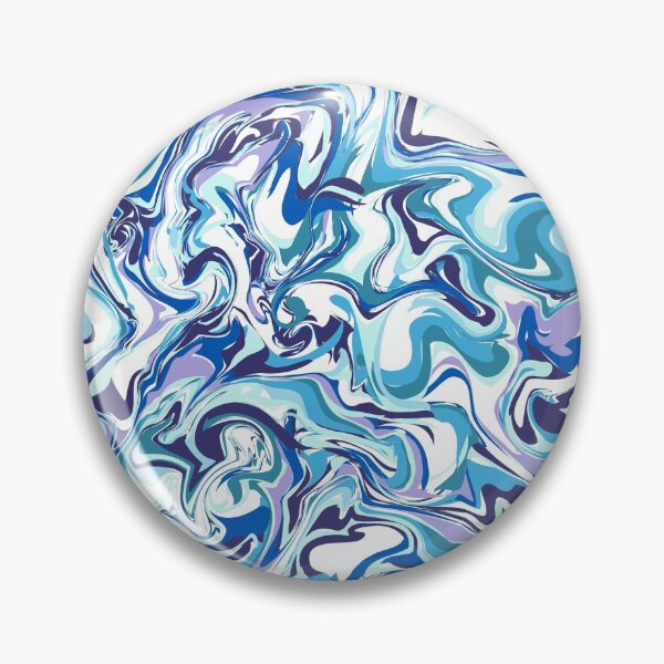 Item preview, Blue Wave Abstract Pattern  designed and sold by CarpeDiemLife.