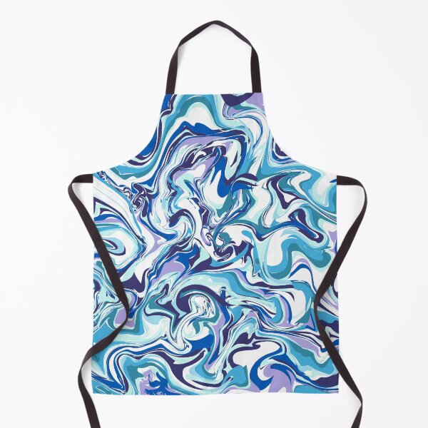 Item preview, Blue Wave Abstract Pattern designed and sold by CarpeDiemLife.