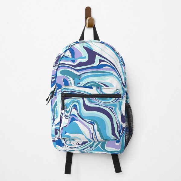 Item preview, Blue Wave Abstract Pattern designed and sold by CarpeDiemLife.