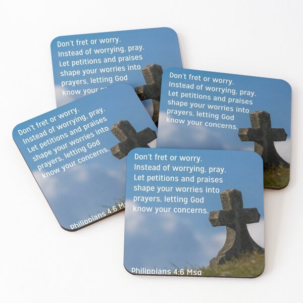 Item preview, Don't worry - pray designed and sold by Biblecafe.