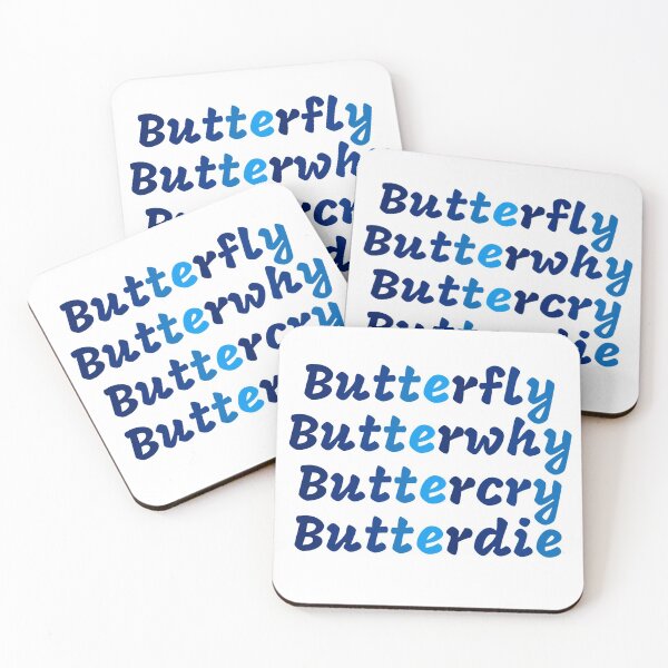 Item preview, Butterfly, butterwhy, buttercry, butterdie  designed and sold by Water Sports and Safety.