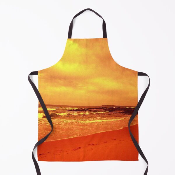 Aperçu de l'œuvre Plage de teinte orange créée et vendue par TJ-Allen.