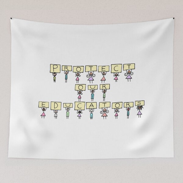 Item preview, Protect our Educators designed and sold by EvyStickersx.