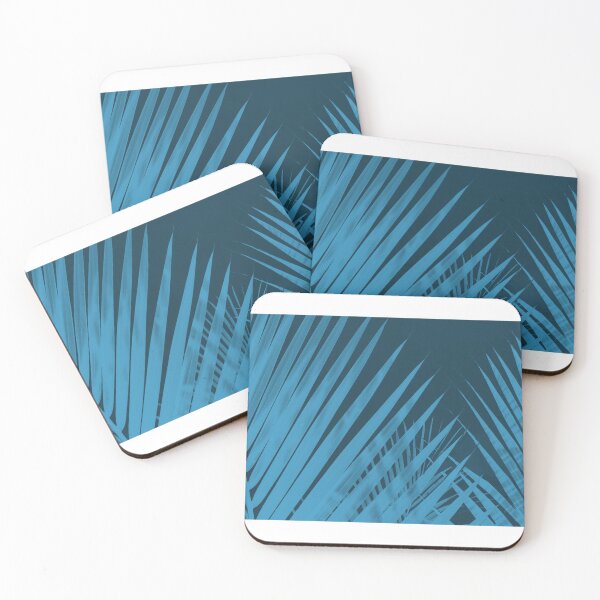 Item preview, Dark Blue Palm Fronds designed and sold by alacartemc.