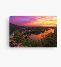 Historic View - Harpers Ferry, WV Canvas Print