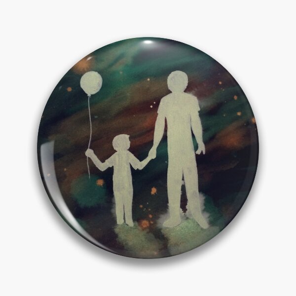 Item preview, Dad and Son under the Sunrise - Inverted (Watercolor) designed and sold by CreativityRoams.