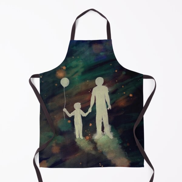 Item preview, Dad and Son under the Sunrise - Inverted (Watercolor) designed and sold by CreativityRoams.