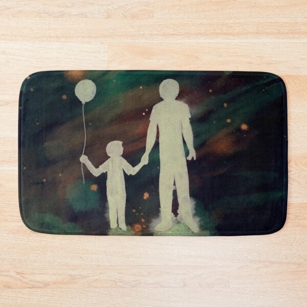Item preview, Dad and Son under the Sunrise - Inverted (Watercolor) designed and sold by CreativityRoams.