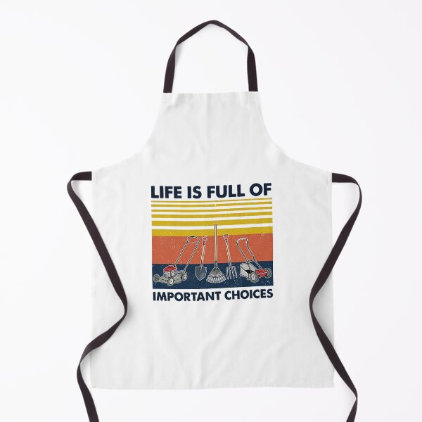 Item preview, Life Is Full of Important Choices Lawn Mower designed and sold by jennife332.