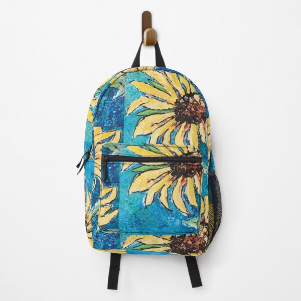 Item preview, Floppy Sunflower Blue Back designed and sold by AmcalmArtisty.