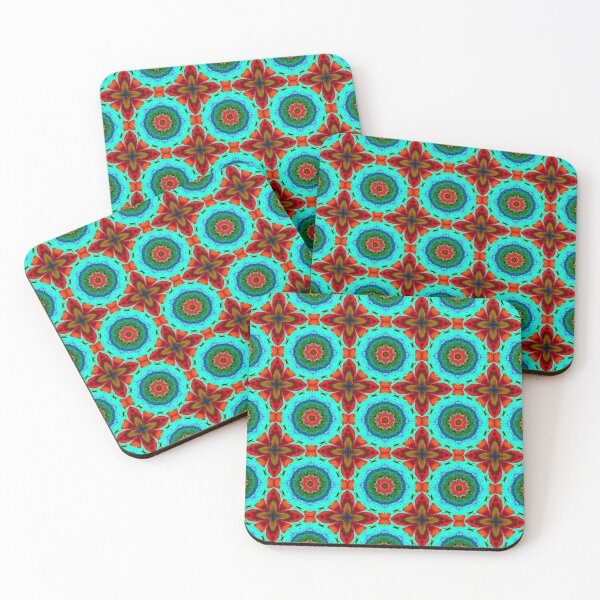 Item preview, Moroccan arabic oriental tile pattern designed and sold by Red Witch Art.