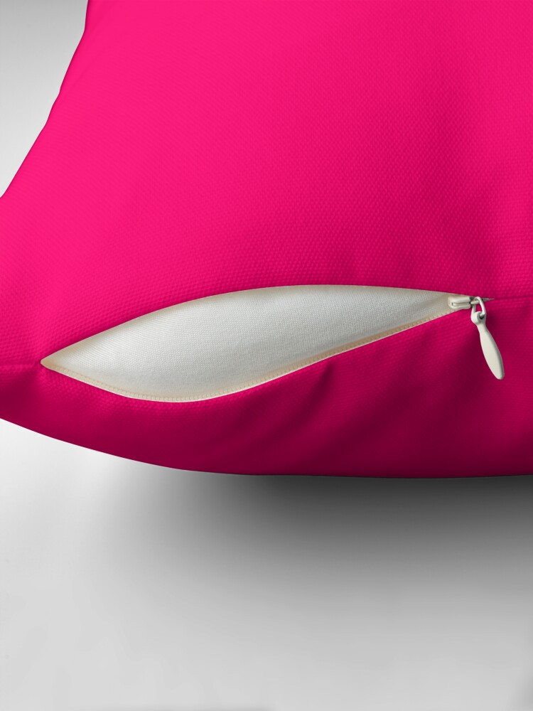 Thumbnail 2 of 4, Pillow, Very Vivid RASBERRY by ozcushions designed and sold by ozcushions.