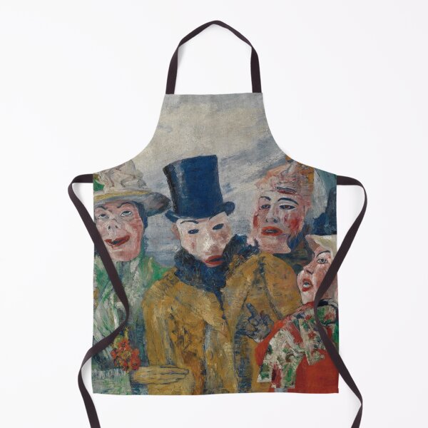 Item preview, James Ensor - The Intrigue - Exhibition Poster designed and sold by studiofrivolo.