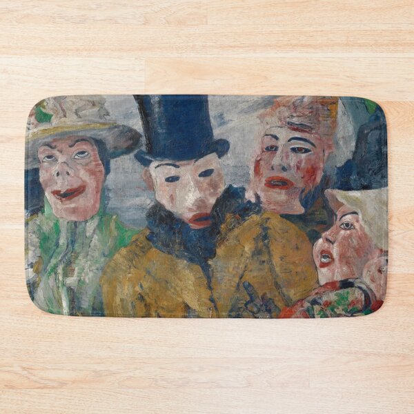 Item preview, James Ensor - The Intrigue - Exhibition Poster designed and sold by studiofrivolo.