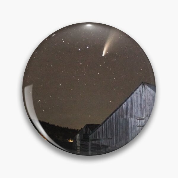 Item preview, Comet with a barn designed and sold by Monkeypawsoup.