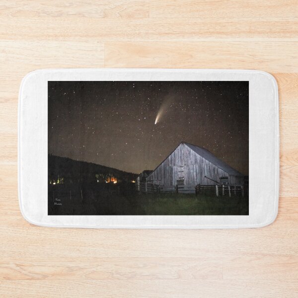 Item preview, Comet with a barn designed and sold by Monkeypawsoup.