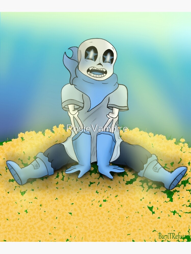 Cross!sans Poster for Sale by RosieVampire