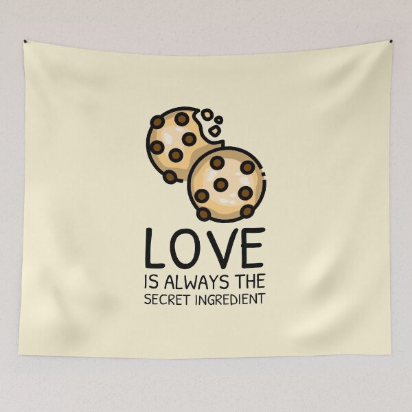 Item preview, Cookie Recipe for Baking Secret Ingredient Love Yummy Dessert designed and sold by quoteology.