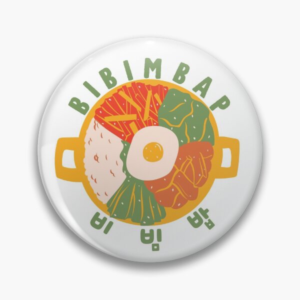 Item preview, Bibimbap - Korean Food - 비빔밥 designed and sold by EspyDesignCo.