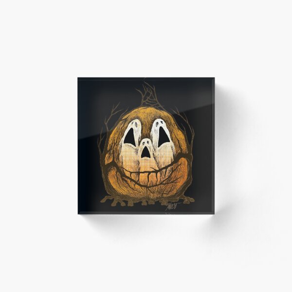 Halloween Spirits Acrylic Block