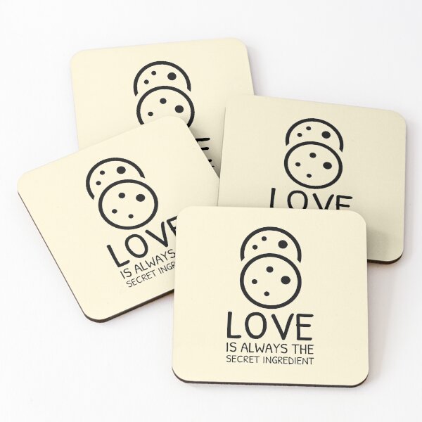 Item preview, Cookie Recipe for Baking Secret Ingredient Love Cute Pair designed and sold by quoteology.