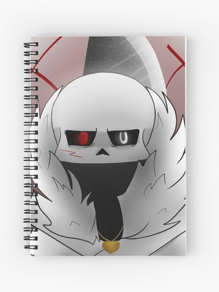 Cross!sans Spiral Notebook for Sale by RosieVampire