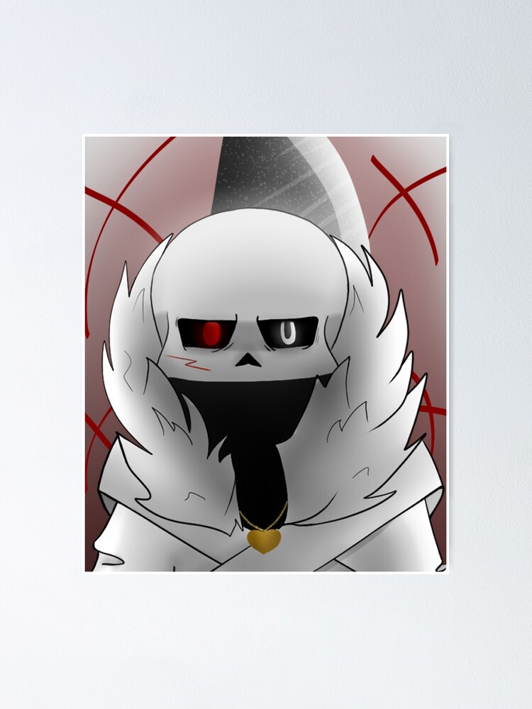 Cross Sans Underverse Postcard by secrettps