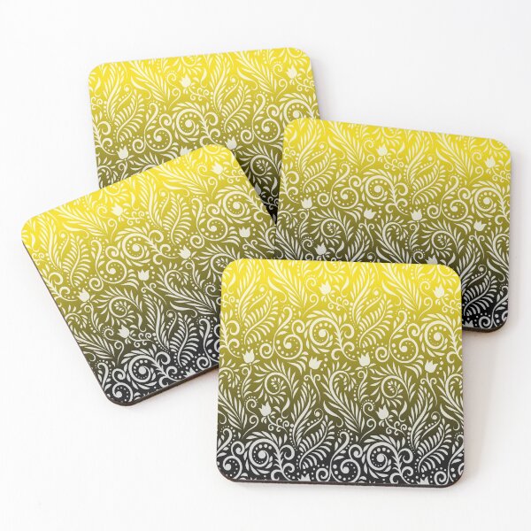 Item preview, Floral and Leaves - Alchemist's Symbol (Dark Fantasy Collection) designed and sold by CreativityRoams.