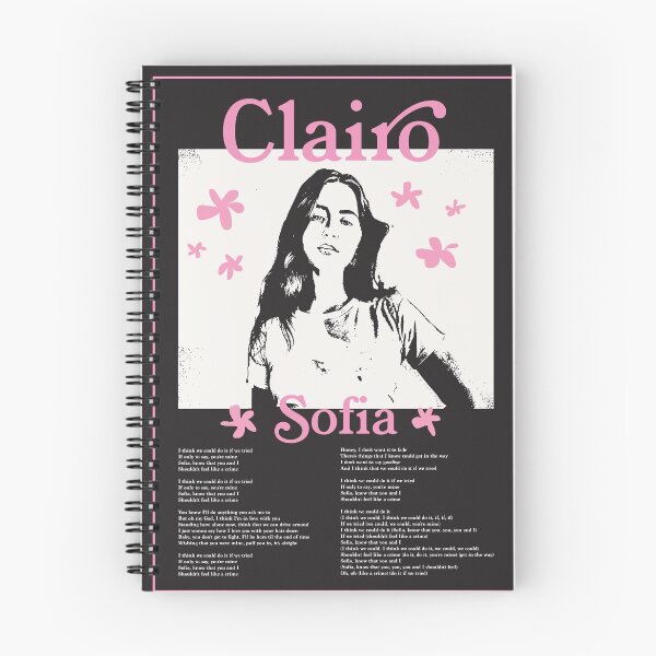 Item preview, Clairo - Sofia Lyrics designed and sold by carolyn-castro.