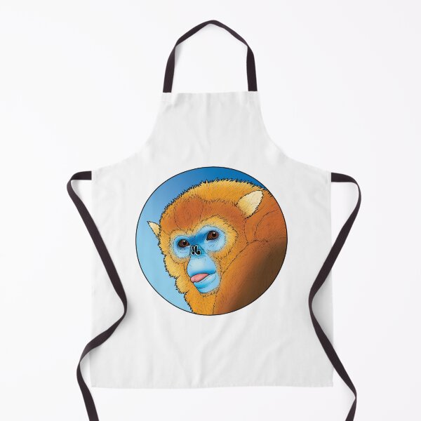 Item preview, Golden Snub-Nosed Monkey designed and sold by HollyHDesigns.