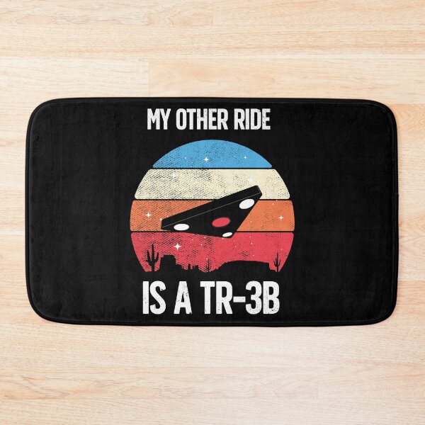 Item preview, My Other Ride is a TR-3B Black Manta Triangle UFO T-Shirt designed and sold by strangeology.