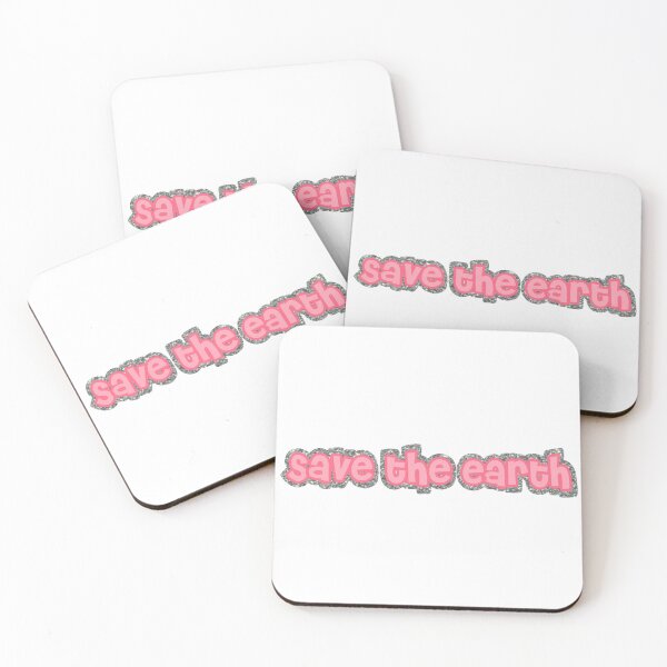 Item preview, Y2K SAVE THE EARTH TEXT designed and sold by Glossypop.