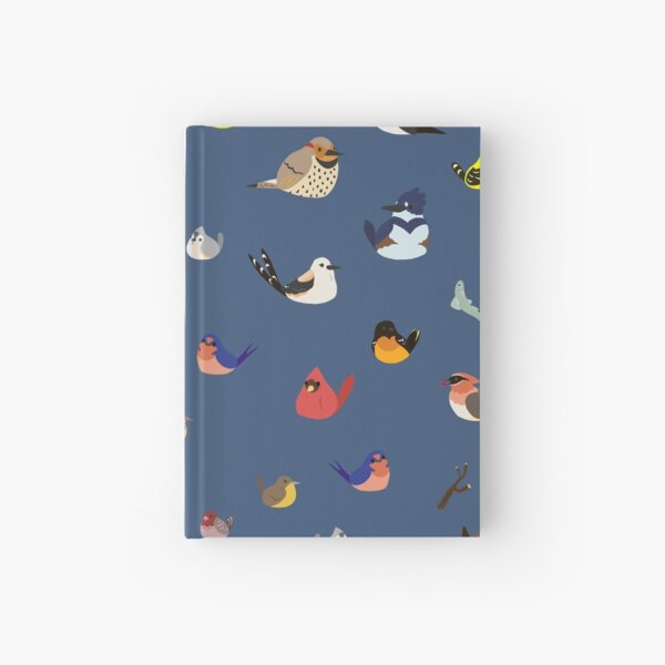 Woodland Birds Hardcover Journal