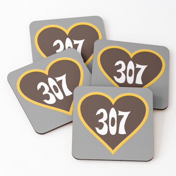 Item preview, Hand Drawn Wyoming Heart 307 Brown Gold designed and sold by itsrturn.