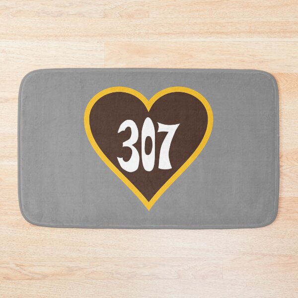 Item preview, Hand Drawn Wyoming Heart 307 Brown Gold designed and sold by itsrturn.
