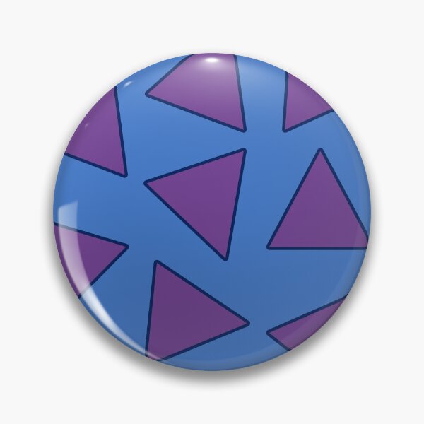 Item preview, Purple Triangles on a Blue Background Pattern designed and sold by Nicolette Olivier.