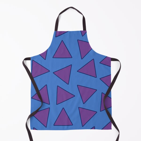 Item preview, Purple Triangles on a Blue Background Pattern designed and sold by Nicolette Olivier.