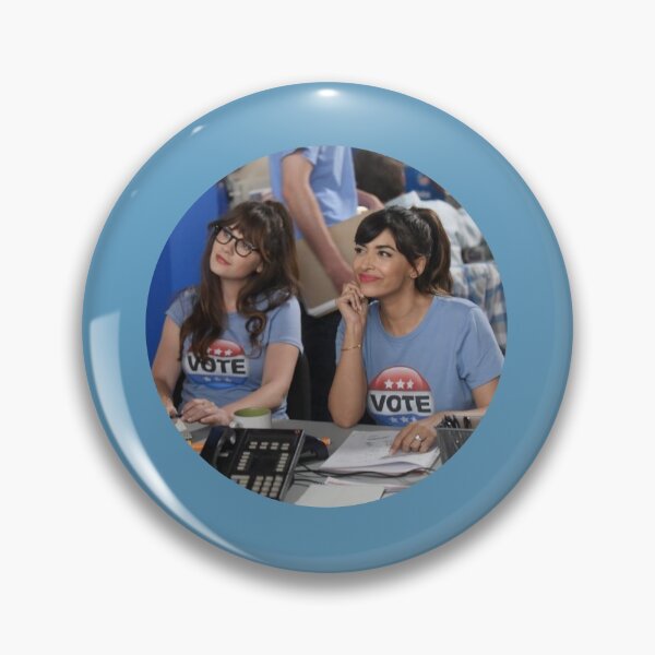 Artikelvorschau, Jess und Cece New Girl Election entworfen und verkauft von erinelizabeth11.