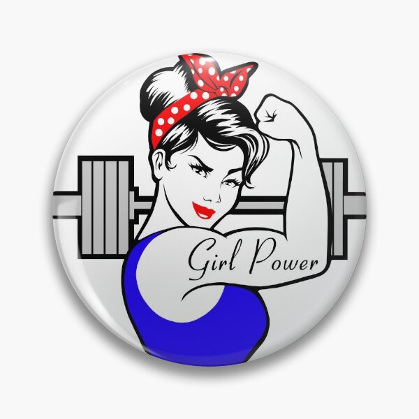 Item preview, Fitness girl, girls who lift, barbell girl designed and sold by Tim Addison.
