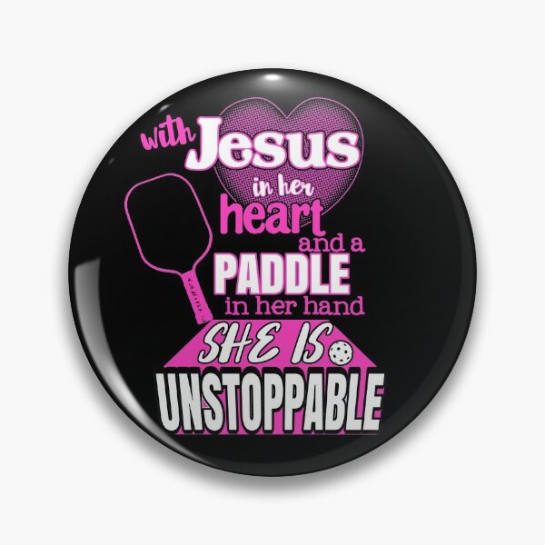 Item preview, Womens Pickleball Paddle Saying designed and sold by RiffXS.