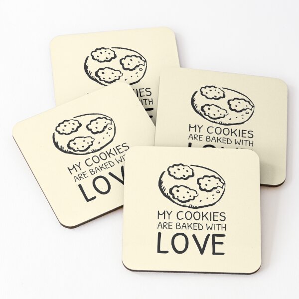 Item preview, Quote for Baking Cookies Baked With Love Plate designed and sold by quoteology.