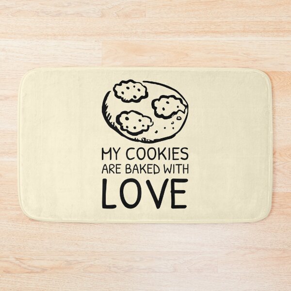 Item preview, Quote for Baking Cookies Baked With Love Plate designed and sold by quoteology.