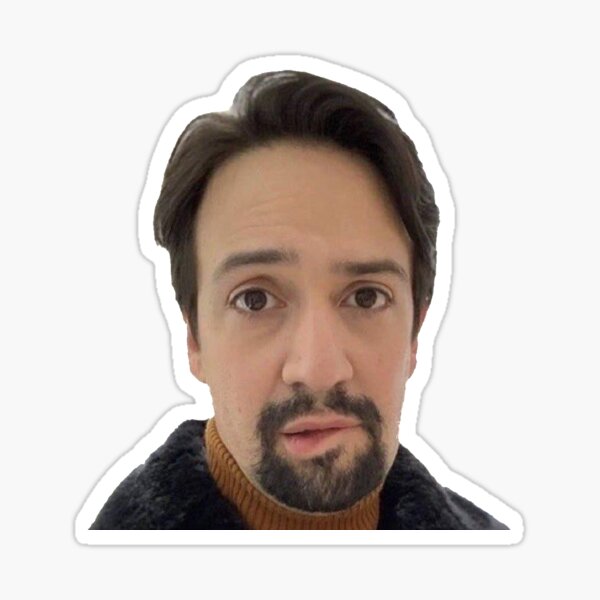 lin manuel miranda selfie meme Sticker