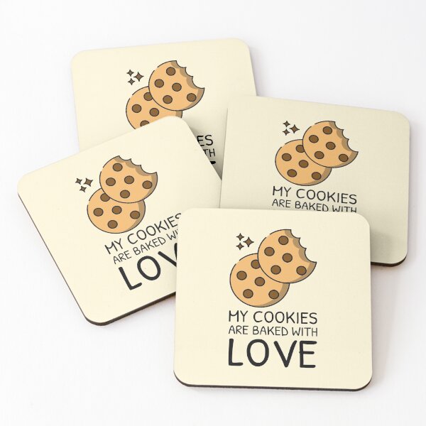 Item preview, Quote for Baking Cookies Baked With Love Dessert designed and sold by quoteology.