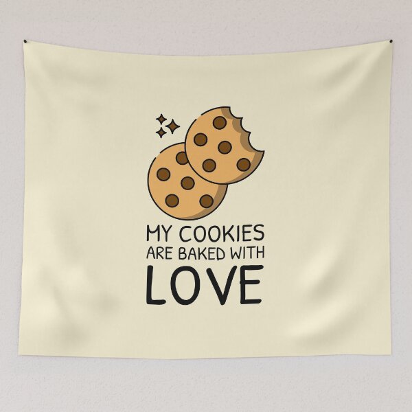 Item preview, Quote for Baking Cookies Baked With Love Dessert designed and sold by quoteology.