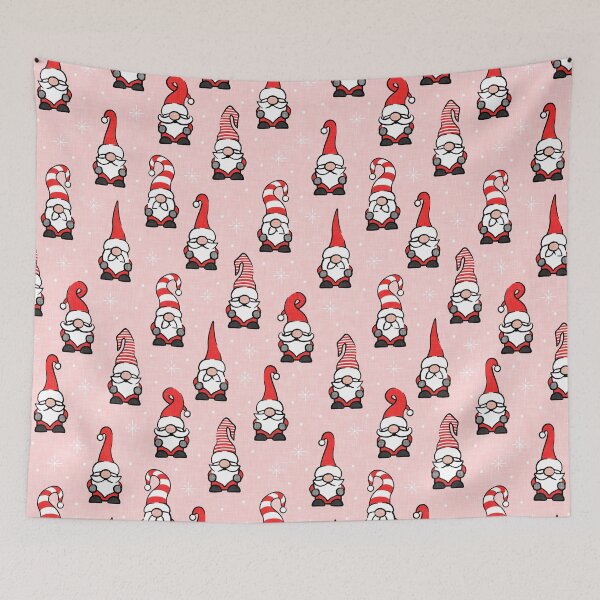 Item preview, Christmas Gnomes - pink designed and sold by littlearrow.