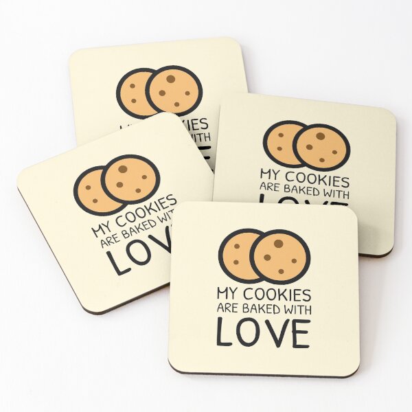 Item preview, Quote for Baking Cookies Baked With Love Sweets designed and sold by quoteology.