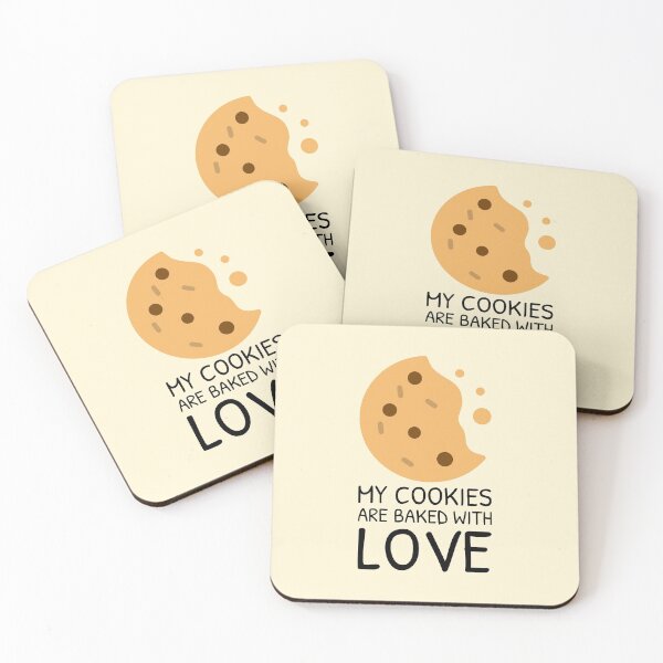 Item preview, Quote for Baking Cookies Baked With Love Bite mark designed and sold by quoteology.