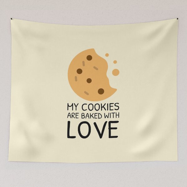 Item preview, Quote for Baking Cookies Baked With Love Bite mark designed and sold by quoteology.