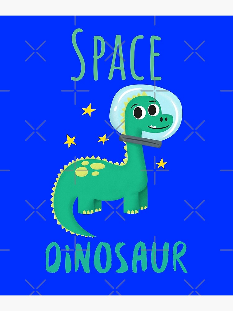 3d dinosaur in your space